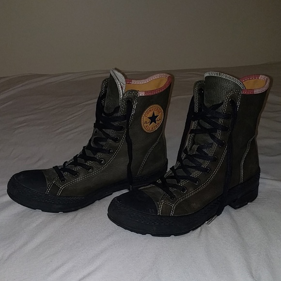 converse boots military